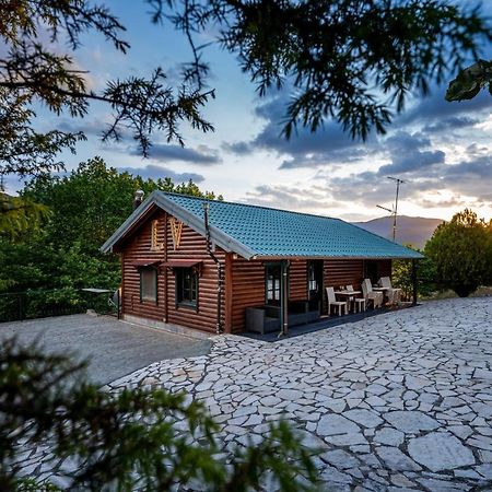 Chalet Likouresi Village Karpenísion Exteriör bild