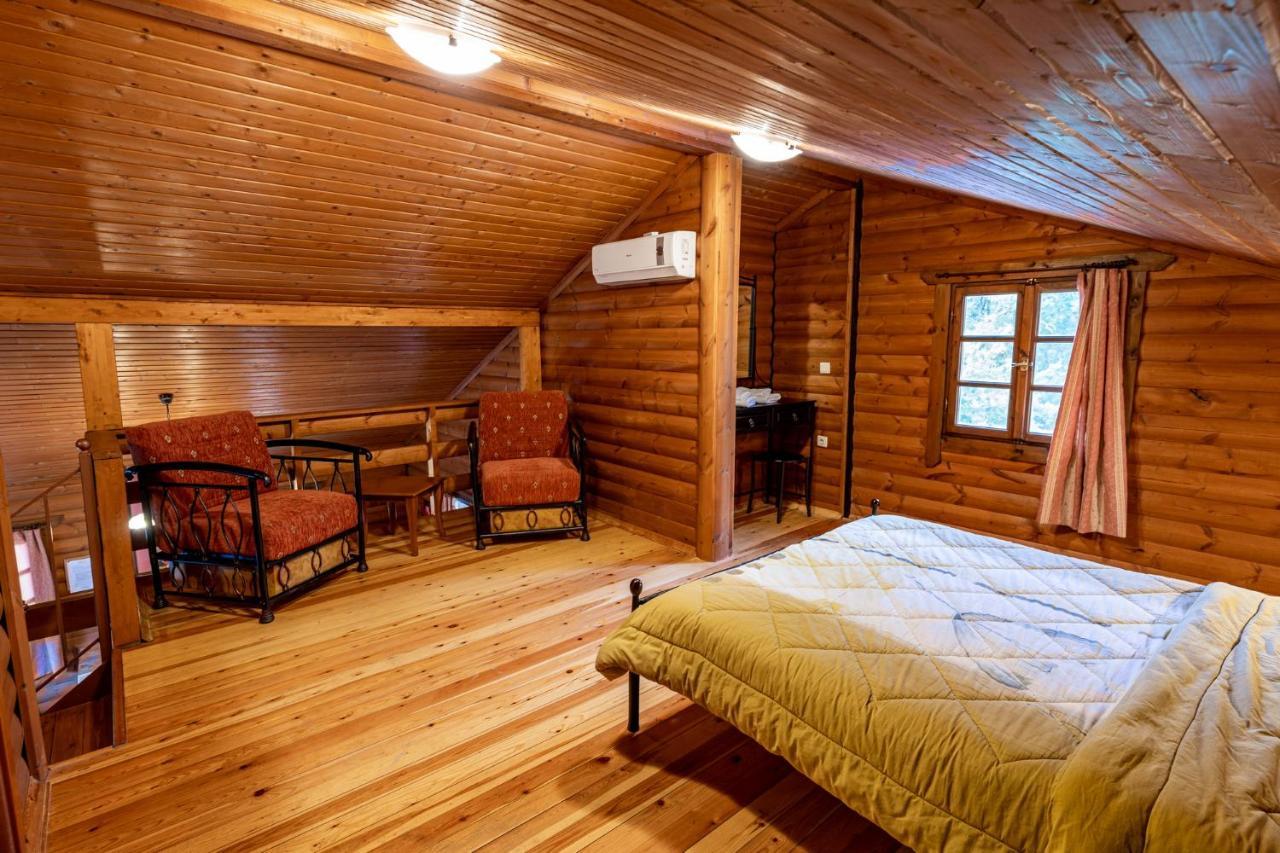 Chalet Likouresi Village Karpenísion Exteriör bild